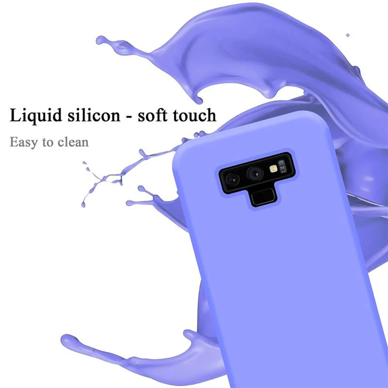 Cadorabo Hülle kompatibel mit Samsung Galaxy NOTE 9 Schutzhülle aus flexiblem TPU Silikon