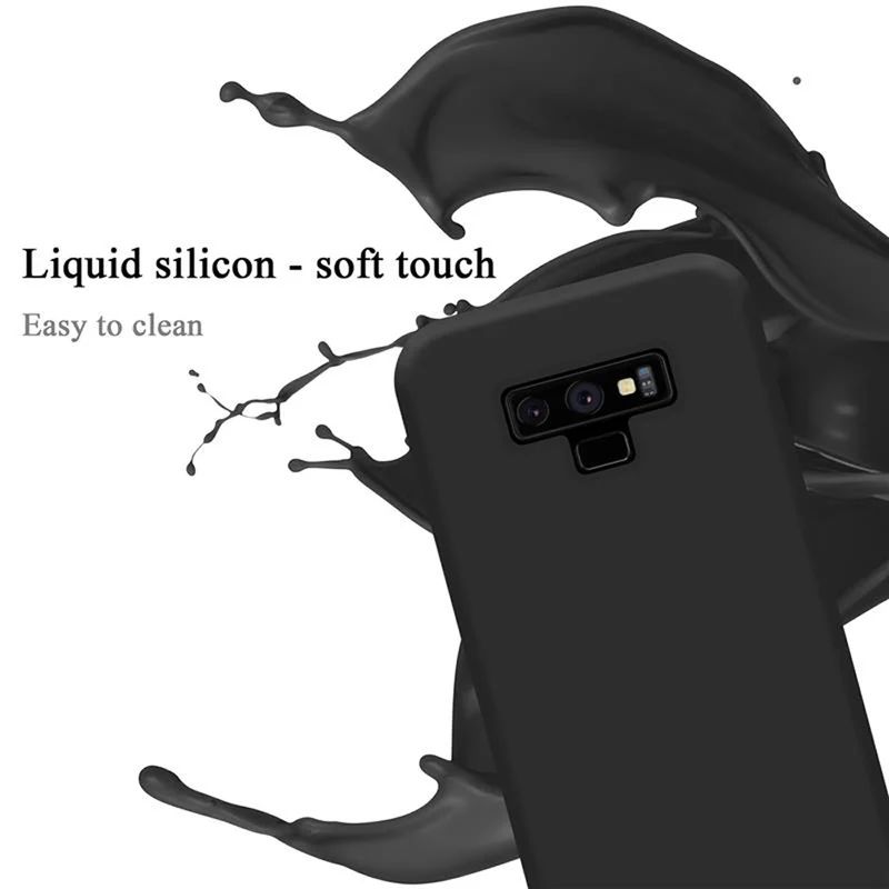 Cadorabo Hülle kompatibel mit Samsung Galaxy NOTE 9 Schutzhülle aus flexiblem TPU Silikon