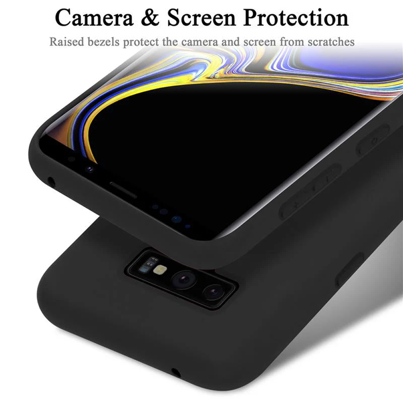Cadorabo Hülle kompatibel mit Samsung Galaxy NOTE 9 Schutzhülle aus flexiblem TPU Silikon