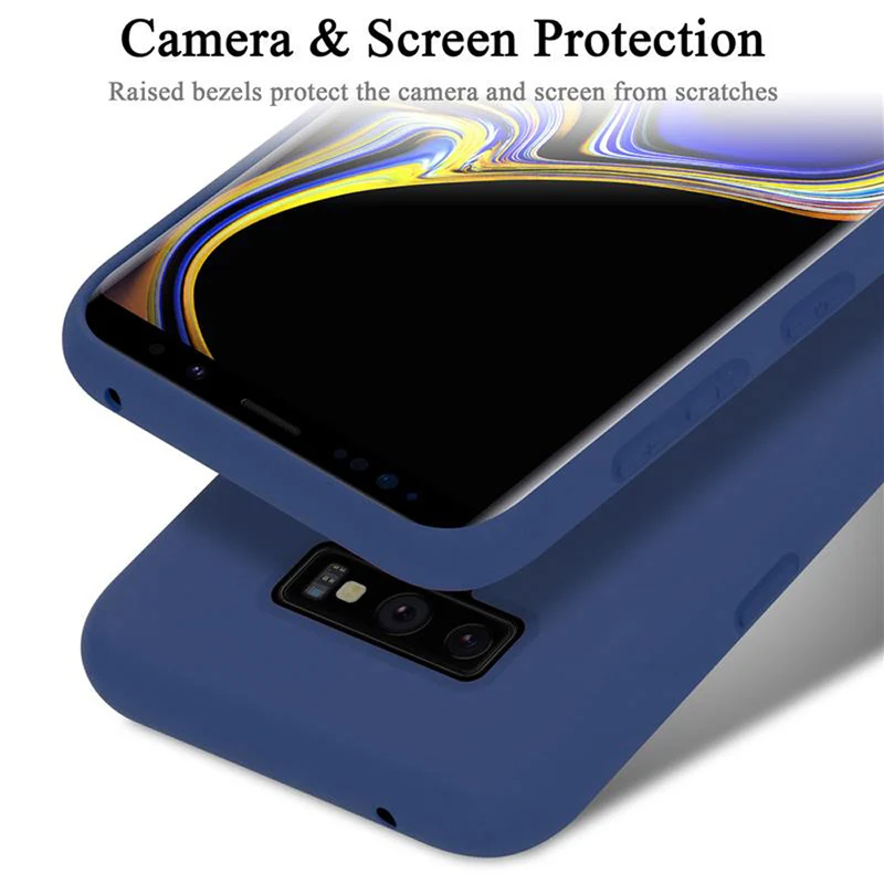 Cadorabo Hülle kompatibel mit Samsung Galaxy NOTE 9 Schutzhülle aus flexiblem TPU Silikon