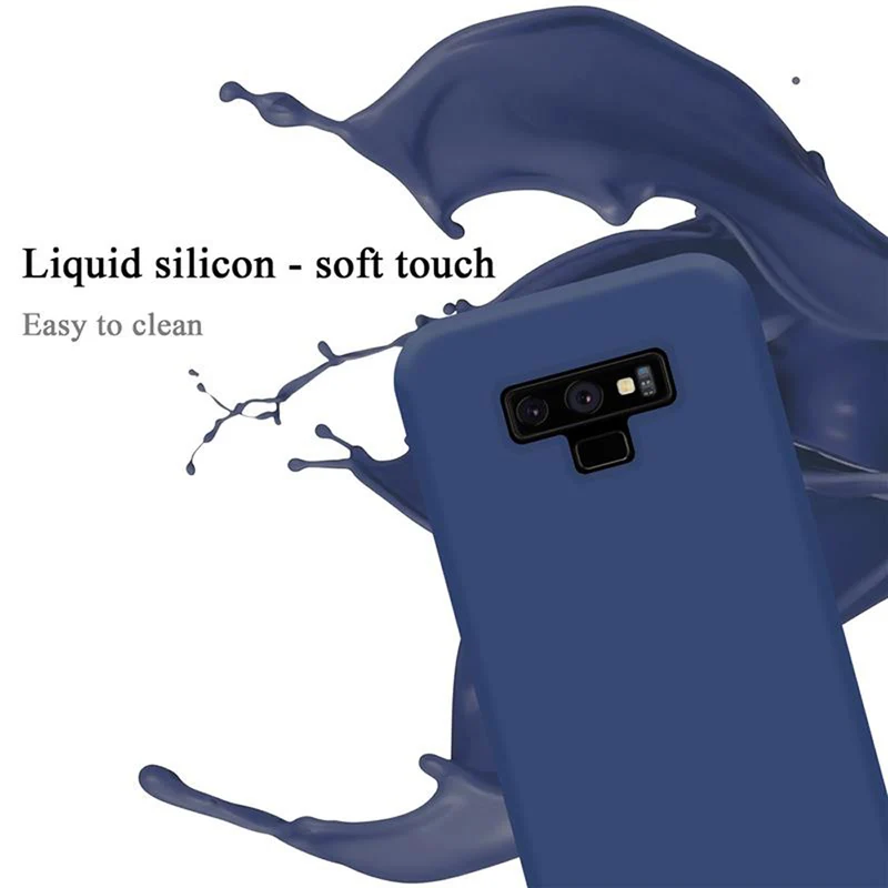 Cadorabo Hülle kompatibel mit Samsung Galaxy NOTE 9 Schutzhülle aus flexiblem TPU Silikon