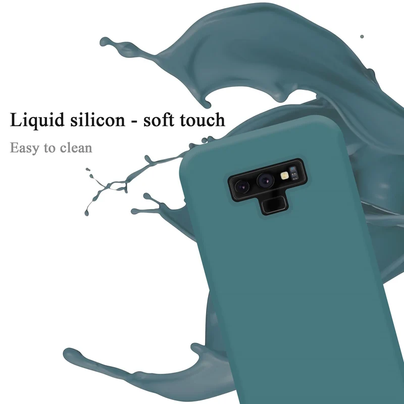 Cadorabo Hülle kompatibel mit Samsung Galaxy NOTE 9 Schutzhülle aus flexiblem TPU Silikon
