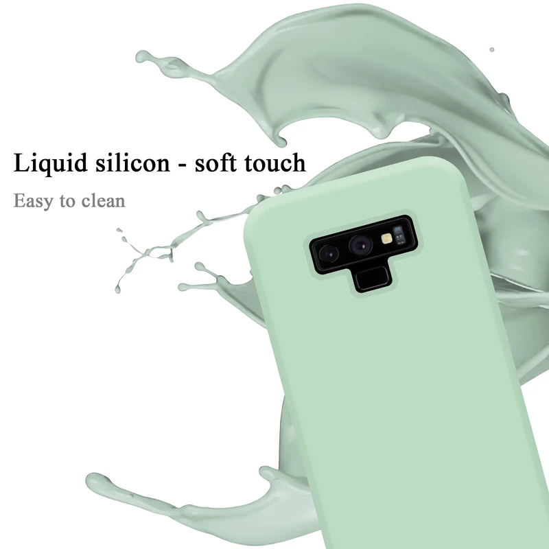 Cadorabo Hülle kompatibel mit Samsung Galaxy NOTE 9 Schutzhülle aus flexiblem TPU Silikon