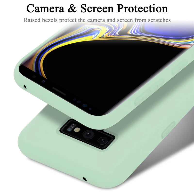 Cadorabo Hülle kompatibel mit Samsung Galaxy NOTE 9 Schutzhülle aus flexiblem TPU Silikon