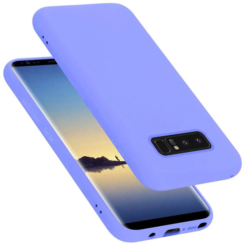 Cadorabo Hülle kompatibel mit Samsung Galaxy NOTE 8 Schutzhülle aus flexiblem TPU Silikon