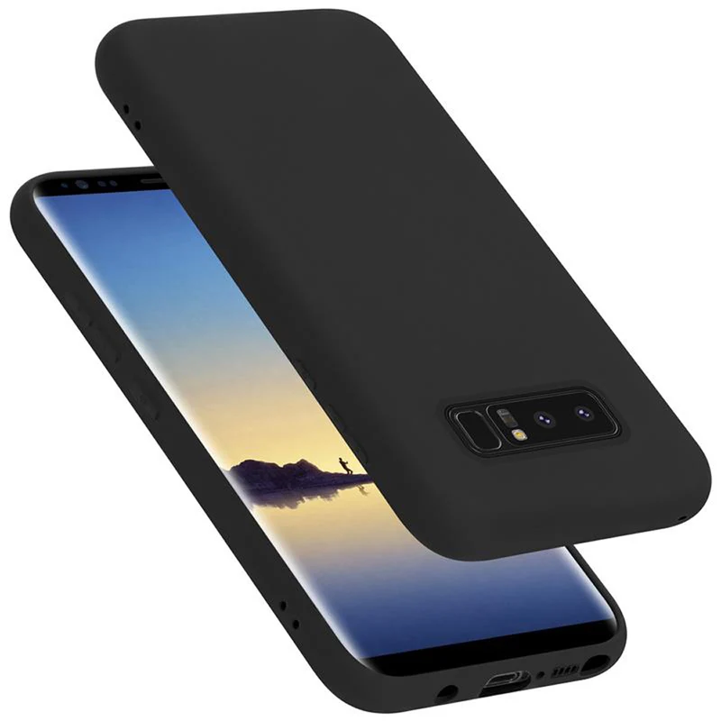 Cadorabo Hülle kompatibel mit Samsung Galaxy NOTE 8 Schutzhülle aus flexiblem TPU Silikon