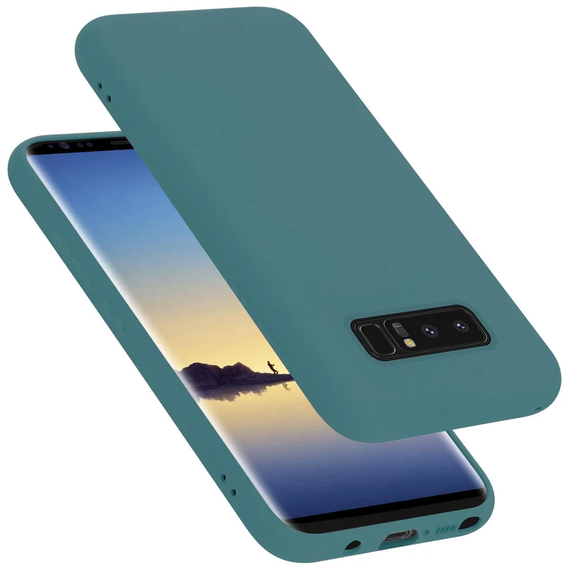 Cadorabo Hülle kompatibel mit Samsung Galaxy NOTE 8 Schutzhülle aus flexiblem TPU Silikon