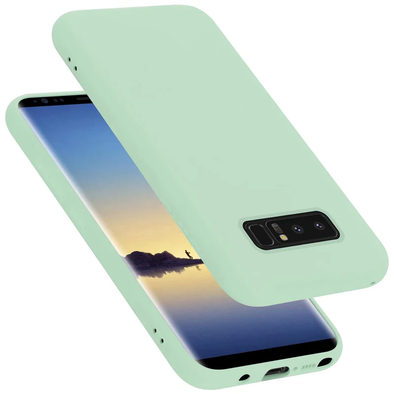 Cadorabo Hülle kompatibel mit Samsung Galaxy NOTE 8 Schutzhülle aus flexiblem TPU Silikon