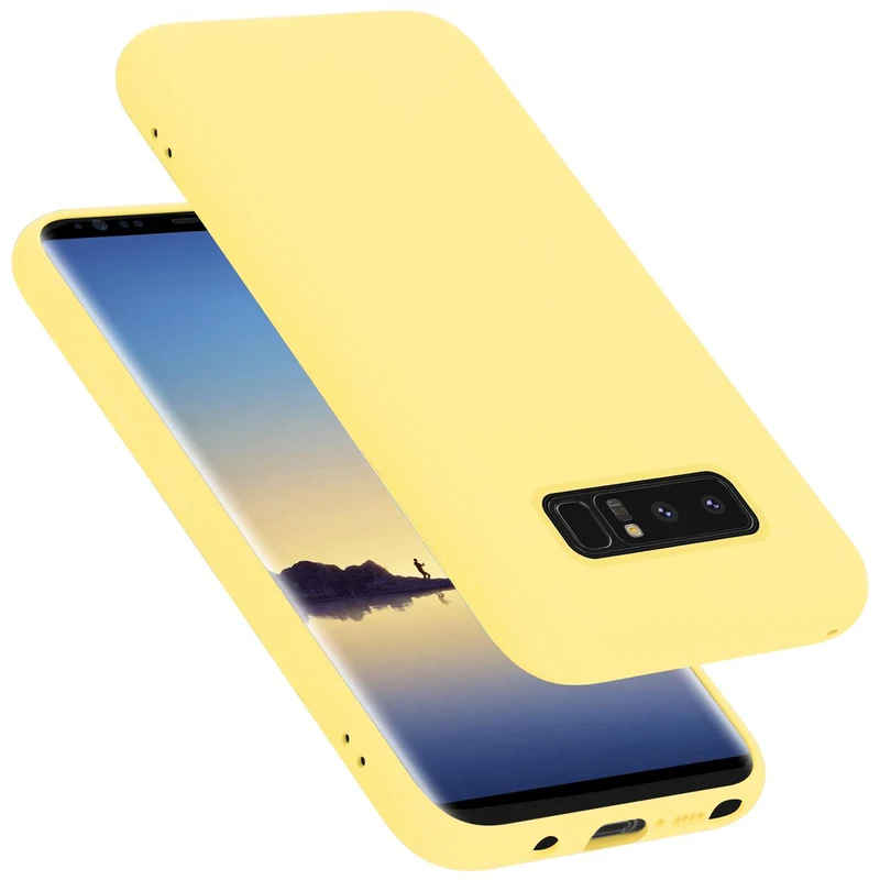 Cadorabo Hülle kompatibel mit Samsung Galaxy NOTE 8 Schutzhülle aus flexiblem TPU Silikon