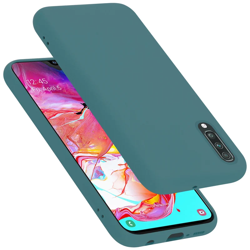 Cadorabo Hülle kompatibel mit Samsung Galaxy A70 / A70s Schutzhülle aus flexiblem TPU Silikon