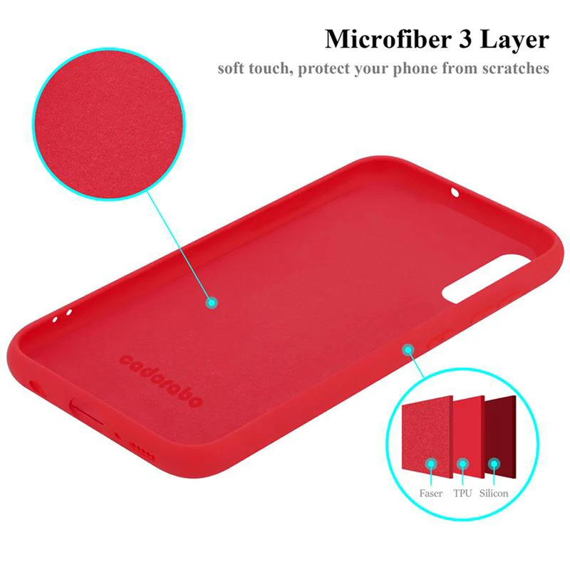 Cadorabo Hülle kompatibel mit Samsung Galaxy A70 / A70s Schutzhülle aus flexiblem TPU Silikon