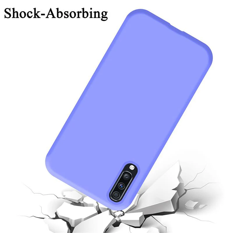 Cadorabo Hülle kompatibel mit Samsung Galaxy A70 / A70s Schutzhülle aus flexiblem TPU Silikon