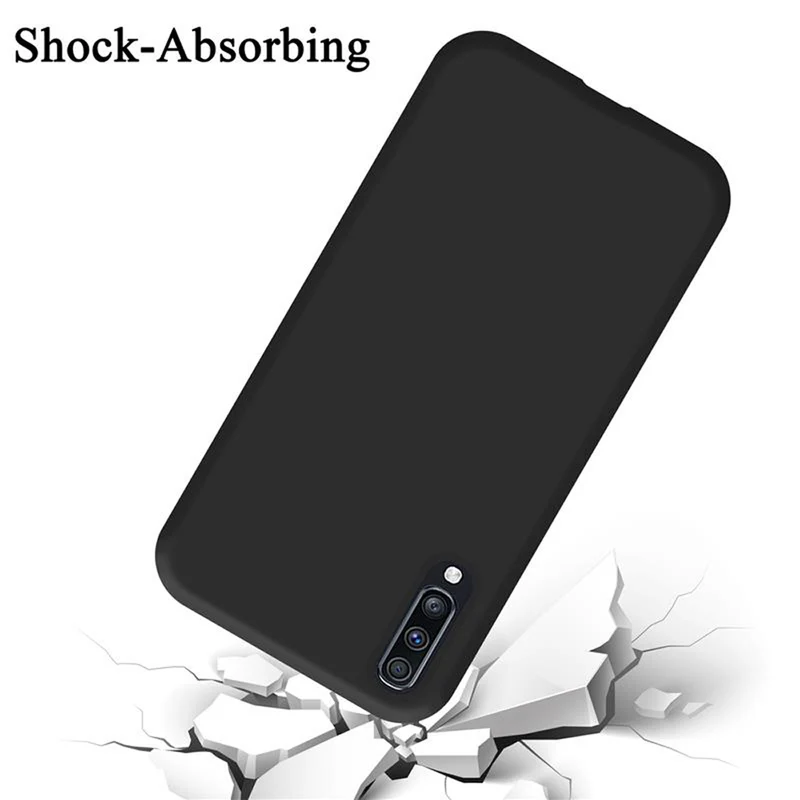 Cadorabo Hülle kompatibel mit Samsung Galaxy A70 / A70s Schutzhülle aus flexiblem TPU Silikon