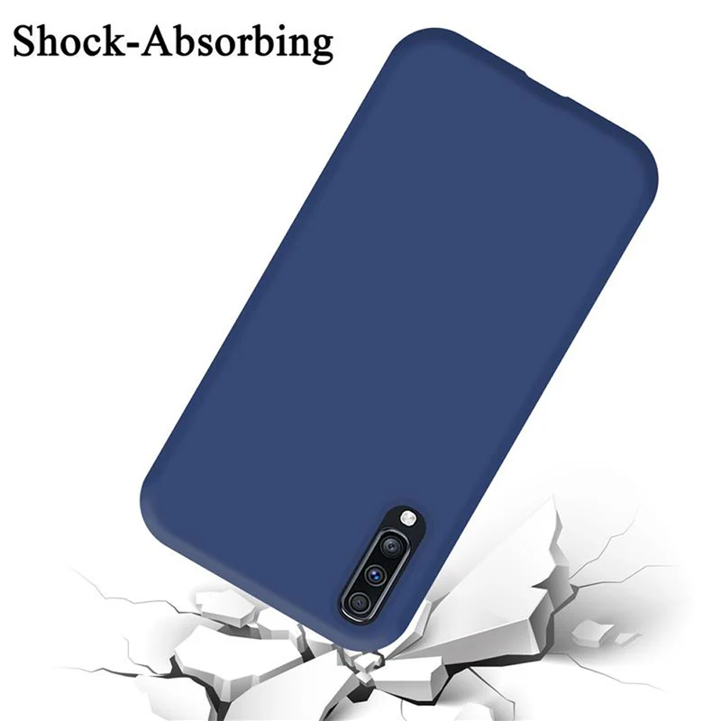 Cadorabo Hülle kompatibel mit Samsung Galaxy A70 / A70s Schutzhülle aus flexiblem TPU Silikon