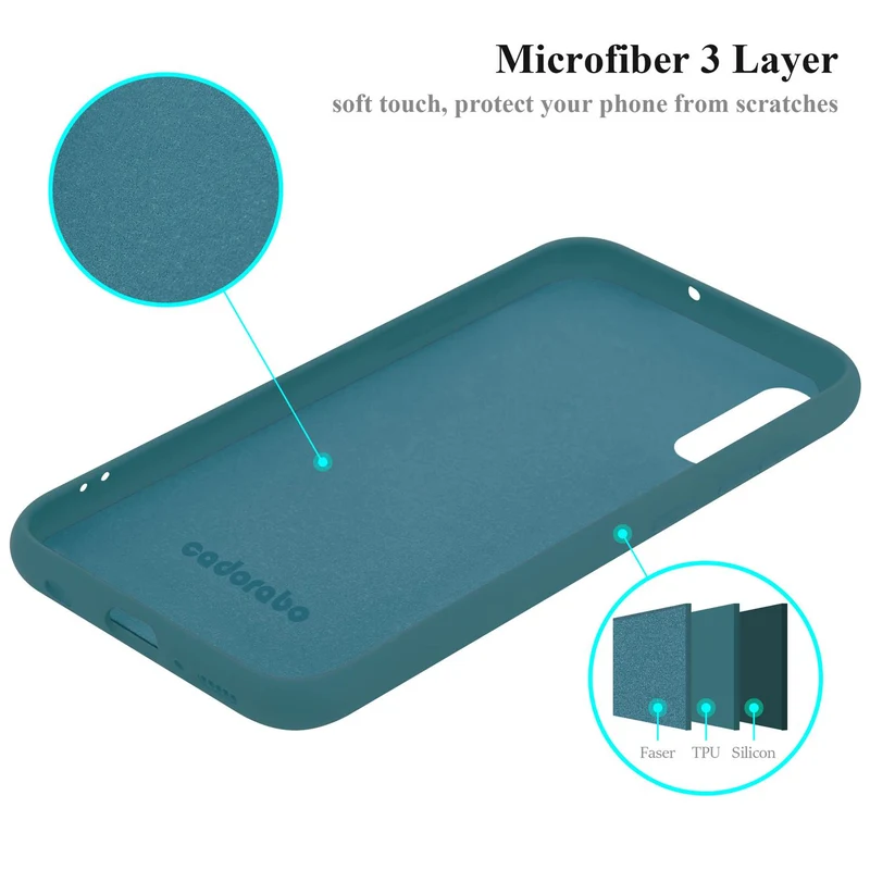 Cadorabo Hülle kompatibel mit Samsung Galaxy A70 / A70s Schutzhülle aus flexiblem TPU Silikon