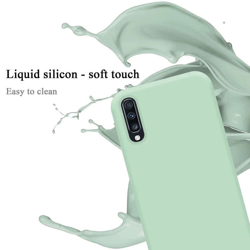Cadorabo Hülle kompatibel mit Samsung Galaxy A70 / A70s Schutzhülle aus flexiblem TPU Silikon