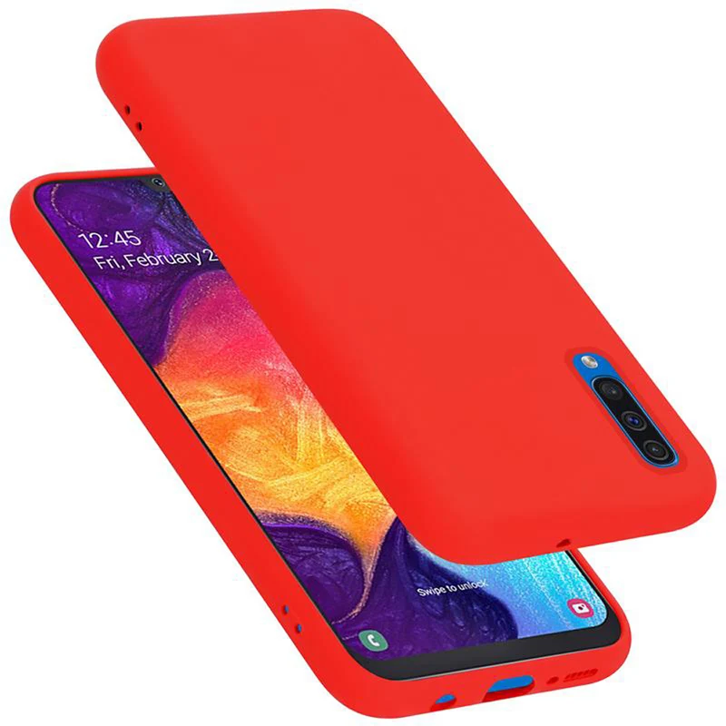 Cadorabo Hülle kompatibel mit Samsung Galaxy A50 4G / A50s / A30s Schutzhülle aus flexiblem TPU Silikon