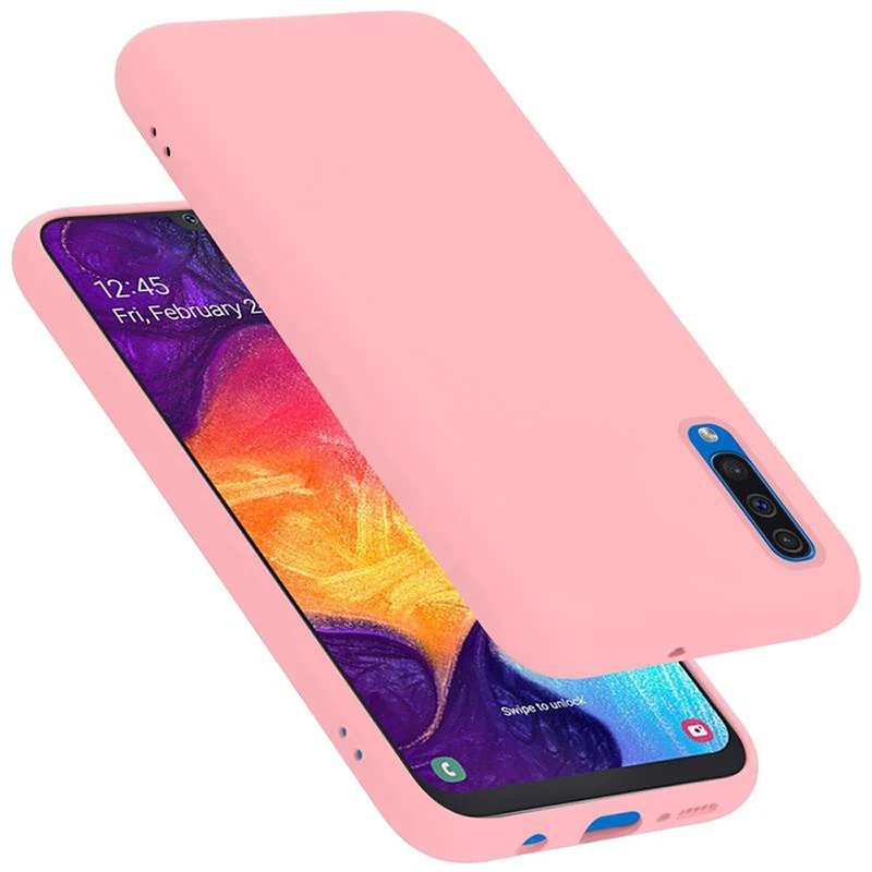 Cadorabo Hülle kompatibel mit Samsung Galaxy A50 4G / A50s / A30s Schutzhülle aus flexiblem TPU Silikon