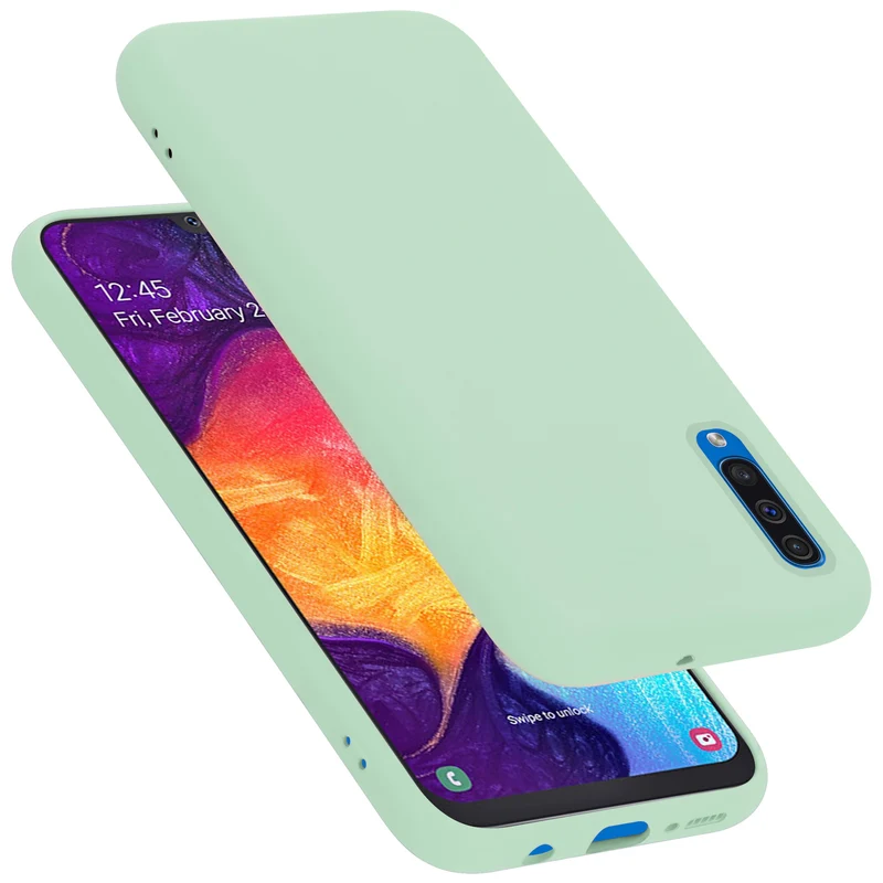 Cadorabo Hülle kompatibel mit Samsung Galaxy A50 4G / A50s / A30s Schutzhülle aus flexiblem TPU Silikon