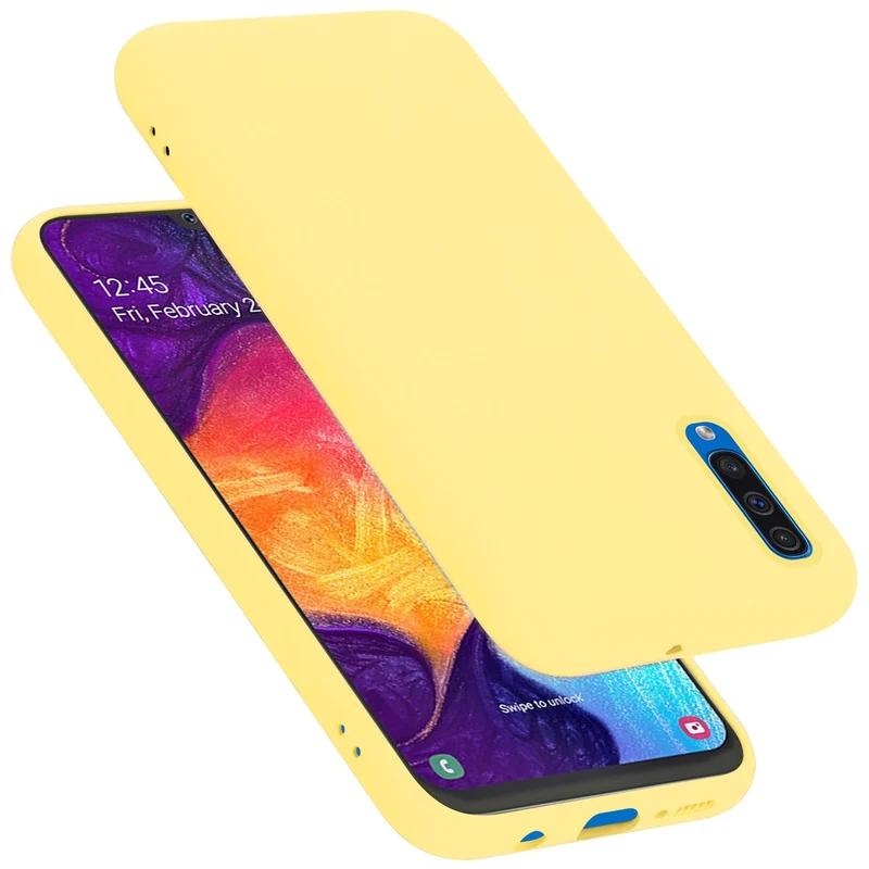 Cadorabo Hülle kompatibel mit Samsung Galaxy A50 4G / A50s / A30s Schutzhülle aus flexiblem TPU Silikon