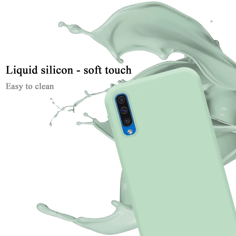 Cadorabo Hülle kompatibel mit Samsung Galaxy A50 4G / A50s / A30s Schutzhülle aus flexiblem TPU Silikon