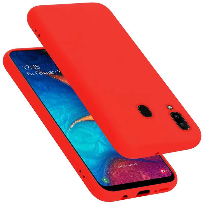 Cadorabo Hülle kompatibel mit Samsung Galaxy A20 / A30 / M10s Schutzhülle aus flexiblem TPU Silikon
