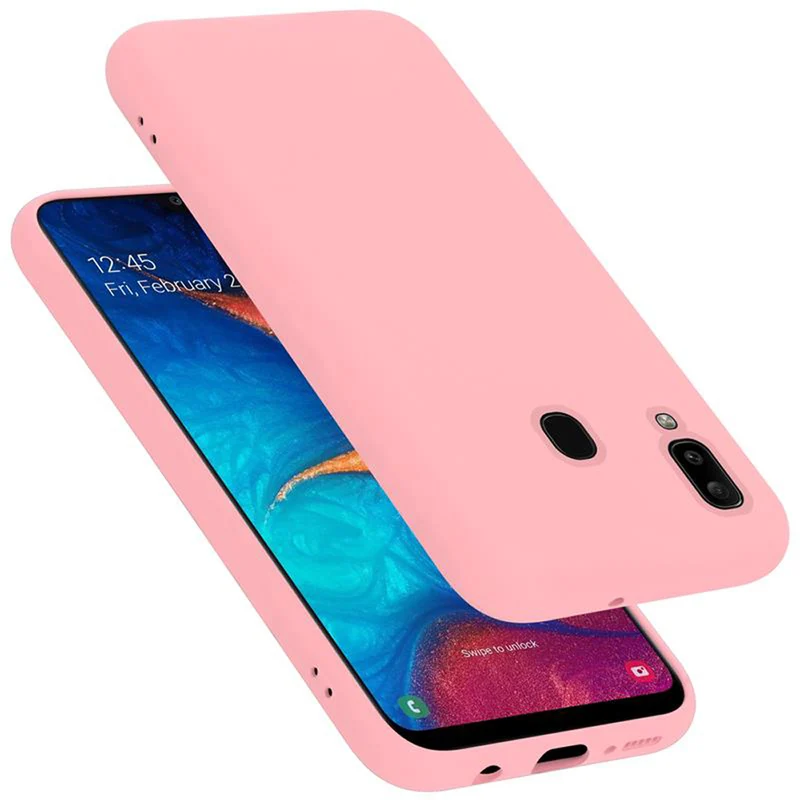 Cadorabo Hülle kompatibel mit Samsung Galaxy A20 / A30 / M10s Schutzhülle aus flexiblem TPU Silikon