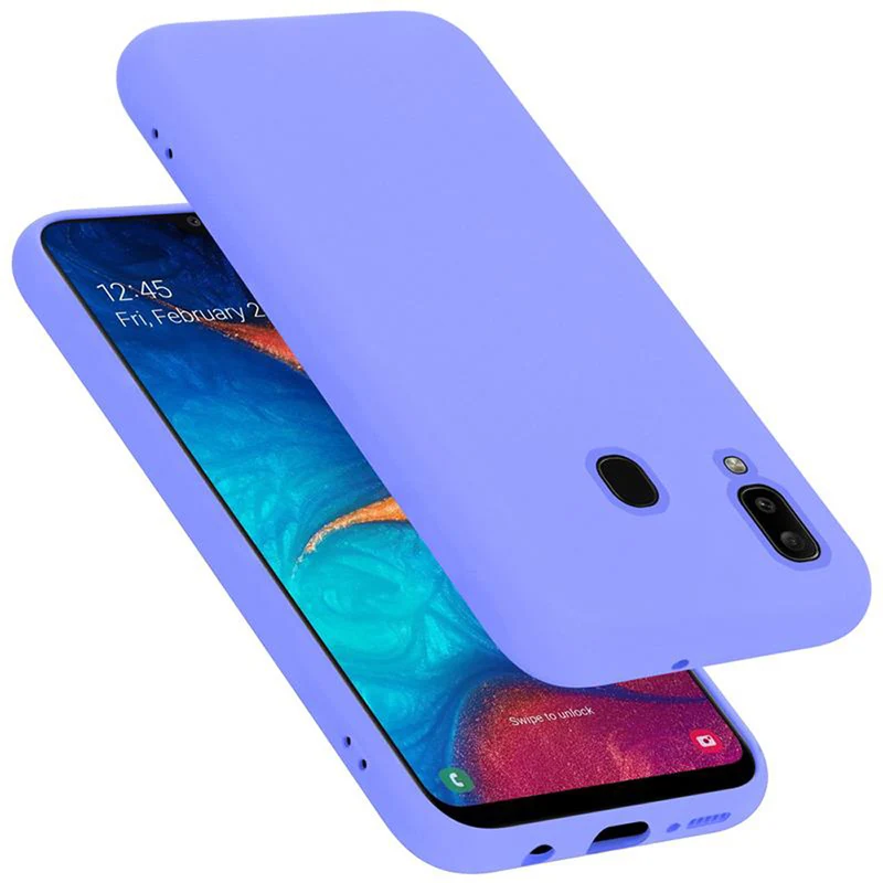 Cadorabo Hülle kompatibel mit Samsung Galaxy A20 / A30 / M10s Schutzhülle aus flexiblem TPU Silikon