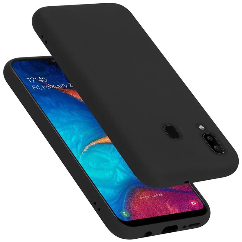 Cadorabo Hülle kompatibel mit Samsung Galaxy A20 / A30 / M10s Schutzhülle aus flexiblem TPU Silikon