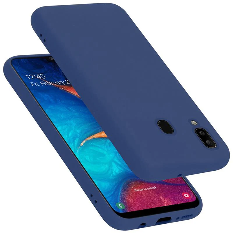 Cadorabo Hülle kompatibel mit Samsung Galaxy A20 / A30 / M10s Schutzhülle aus flexiblem TPU Silikon