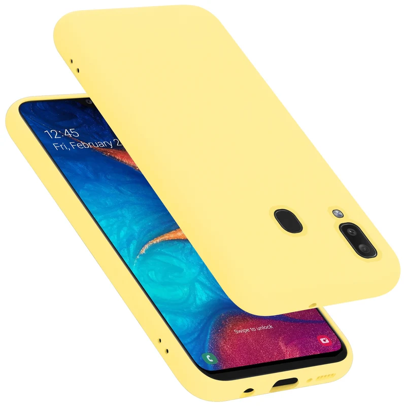 Cadorabo Hülle kompatibel mit Samsung Galaxy A20 / A30 / M10s Schutzhülle aus flexiblem TPU Silikon