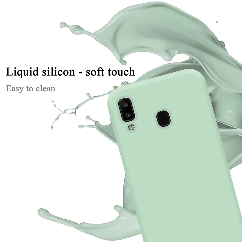 Cadorabo Hülle kompatibel mit Samsung Galaxy A20 / A30 / M10s Schutzhülle aus flexiblem TPU Silikon