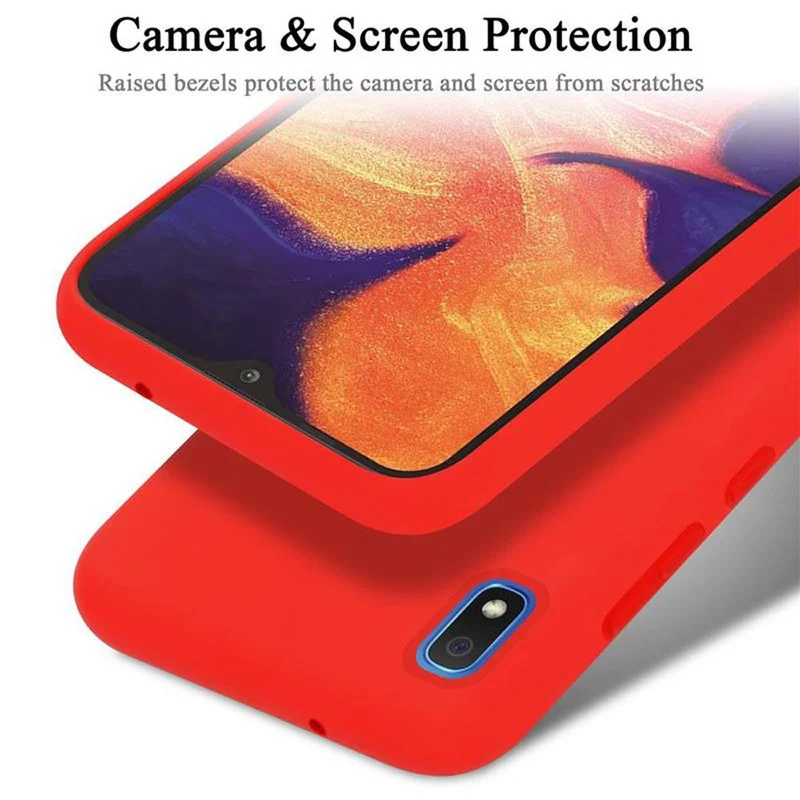 Cadorabo Hülle kompatibel mit Samsung Galaxy A10 / M10 Schutzhülle aus flexiblem TPU Silikon