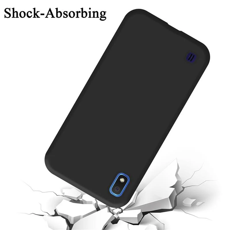 Cadorabo Hülle kompatibel mit Samsung Galaxy A10 / M10 Schutzhülle aus flexiblem TPU Silikon