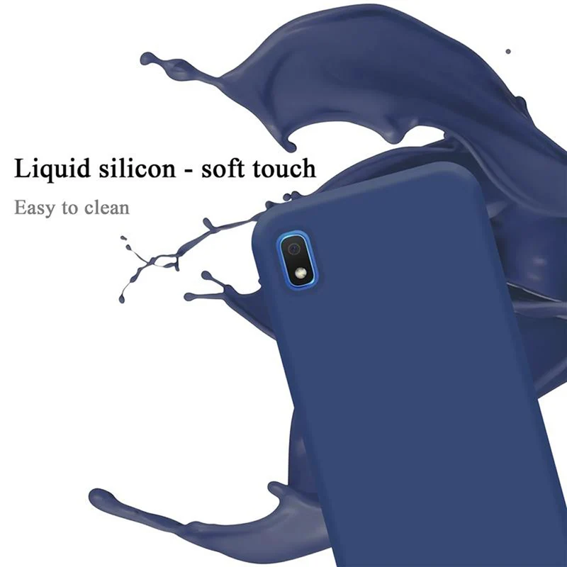 Cadorabo Hülle kompatibel mit Samsung Galaxy A10 / M10 Schutzhülle aus flexiblem TPU Silikon