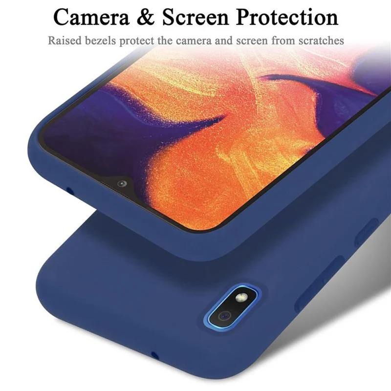 Cadorabo Hülle kompatibel mit Samsung Galaxy A10 / M10 Schutzhülle aus flexiblem TPU Silikon