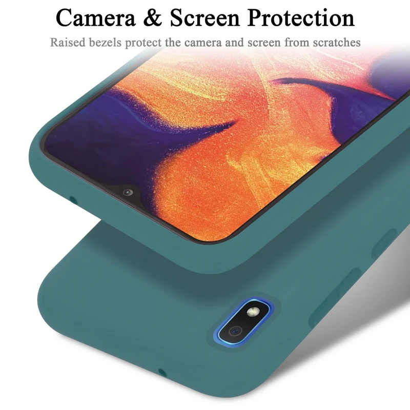 Cadorabo Hülle kompatibel mit Samsung Galaxy A10 / M10 Schutzhülle aus flexiblem TPU Silikon