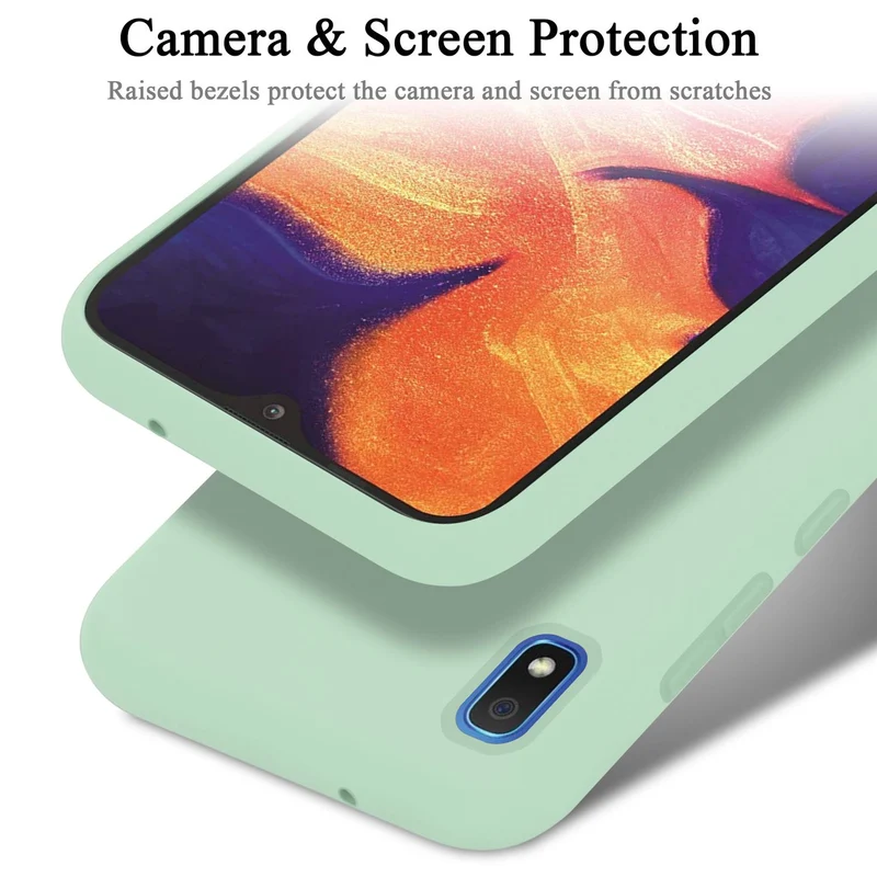 Cadorabo Hülle kompatibel mit Samsung Galaxy A10 / M10 Schutzhülle aus flexiblem TPU Silikon