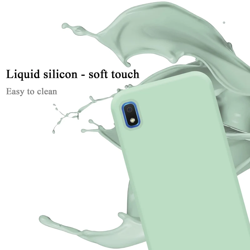 Cadorabo Hülle kompatibel mit Samsung Galaxy A10 / M10 Schutzhülle aus flexiblem TPU Silikon