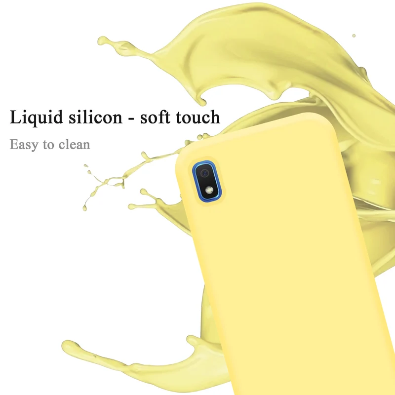 Cadorabo Hülle kompatibel mit Samsung Galaxy A10 / M10 Schutzhülle aus flexiblem TPU Silikon
