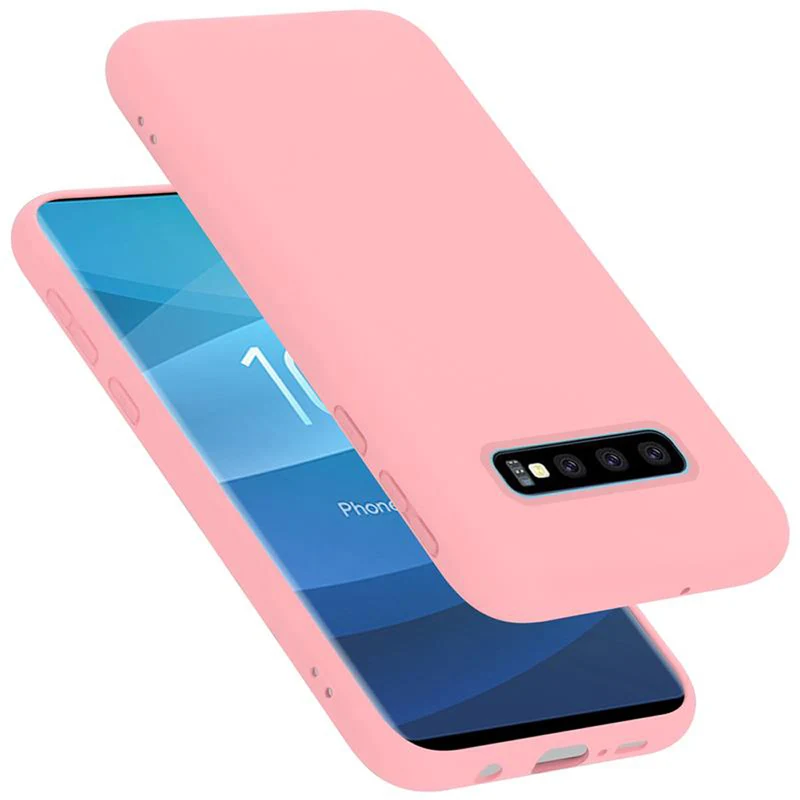 Cadorabo Hülle kompatibel mit Samsung Galaxy S10 PLUS Schutzhülle aus flexiblem TPU Silikon