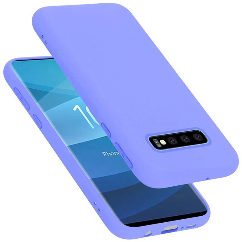 Cadorabo Hülle kompatibel mit Samsung Galaxy S10 PLUS Schutzhülle aus flexiblem TPU Silikon