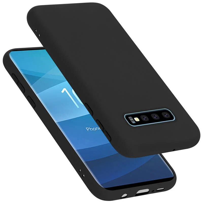 Cadorabo Hülle kompatibel mit Samsung Galaxy S10 PLUS Schutzhülle aus flexiblem TPU Silikon