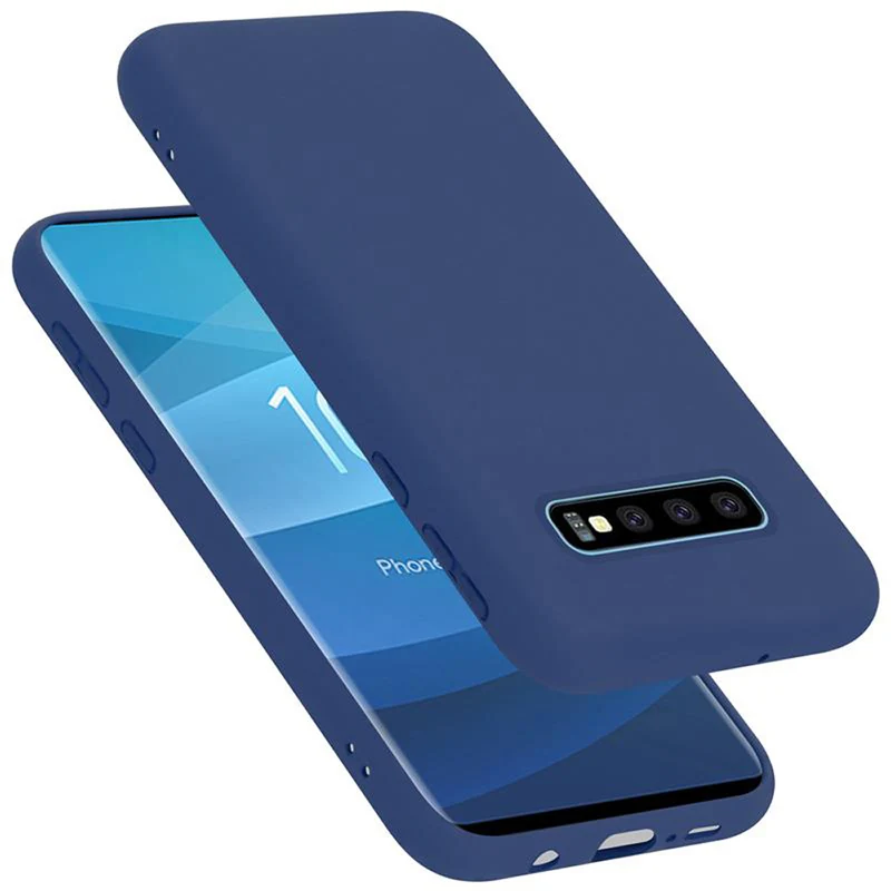 Cadorabo Hülle kompatibel mit Samsung Galaxy S10 PLUS Schutzhülle aus flexiblem TPU Silikon
