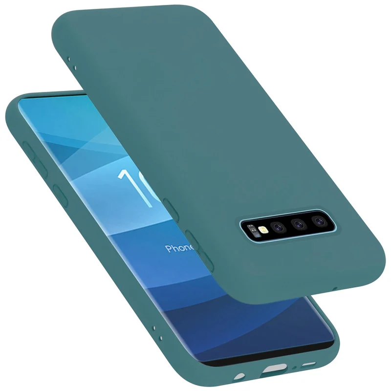 Cadorabo Hülle kompatibel mit Samsung Galaxy S10 PLUS Schutzhülle aus flexiblem TPU Silikon
