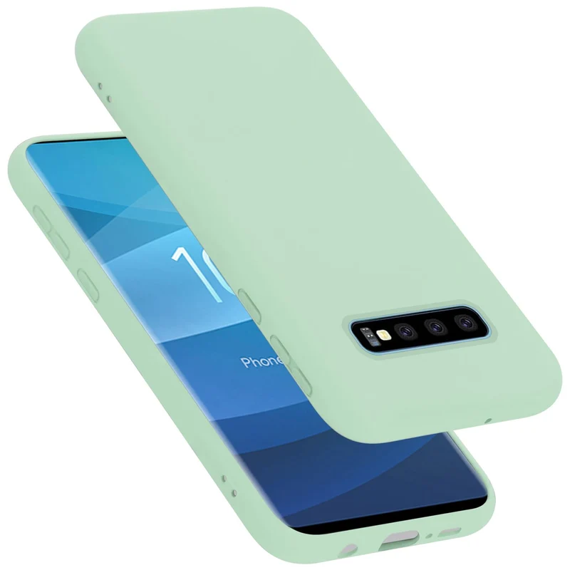 Cadorabo Hülle kompatibel mit Samsung Galaxy S10 PLUS Schutzhülle aus flexiblem TPU Silikon