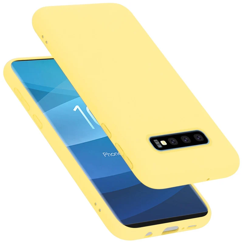 Cadorabo Hülle kompatibel mit Samsung Galaxy S10 PLUS Schutzhülle aus flexiblem TPU Silikon