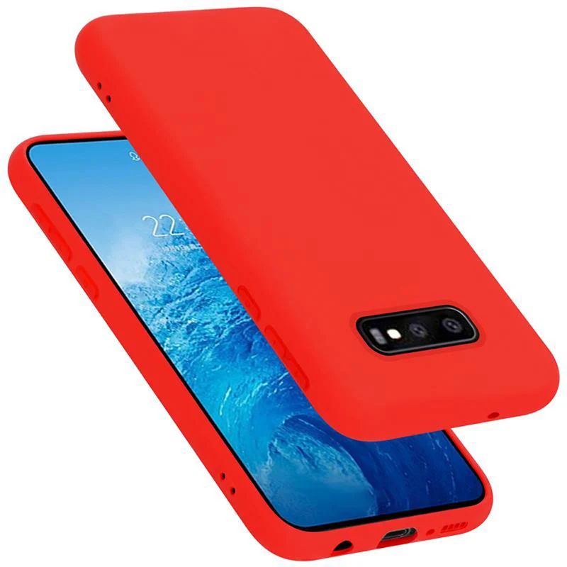 Cadorabo Hülle kompatibel mit Samsung Galaxy S10e Schutzhülle aus flexiblem TPU Silikon