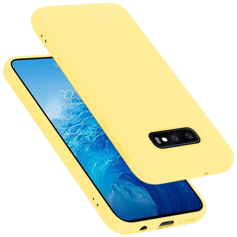Cadorabo Hülle kompatibel mit Samsung Galaxy S10e Schutzhülle aus flexiblem TPU Silikon