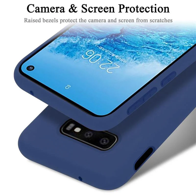 Cadorabo Hülle kompatibel mit Samsung Galaxy S10e Schutzhülle aus flexiblem TPU Silikon